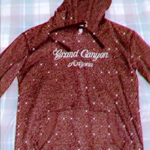 Sparkly grey hoodie !